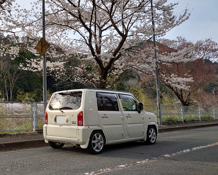 ネイキッドのサクラと愛車・MTは楽しい・桜とコラボ🌸・洗車に関するカスタム事例の投稿画像1枚目
