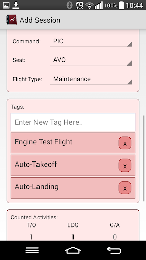 UAV Logbook