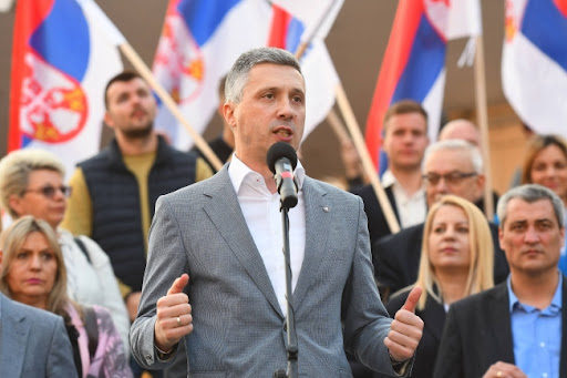 Obradović: Dveri protiv priznanja Kosova i sankcija Rusiji, ko to zagovara taj je za rat