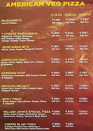 William John's Pizza menu 4