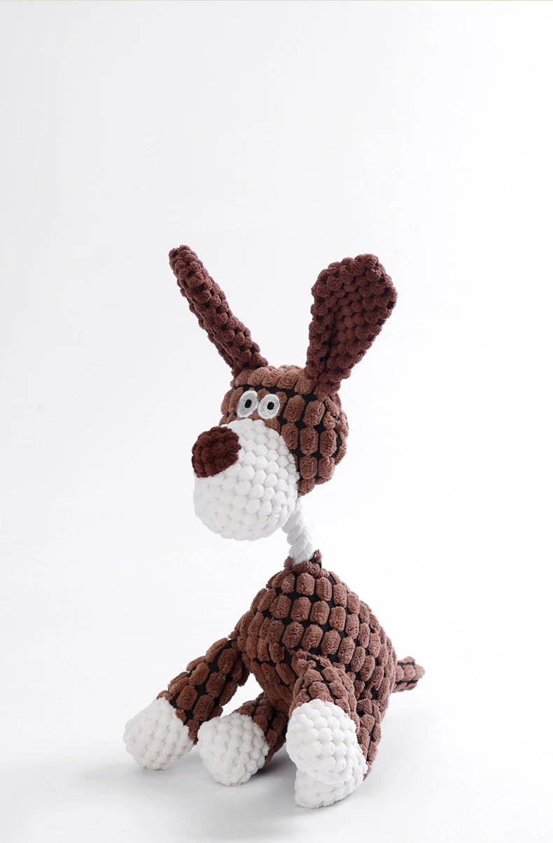 Title 2, Giocattoli interattivi per cani in peluche a fo...
