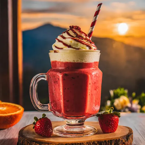 Red Velvet Shake [450 Ml, Mason Jar]