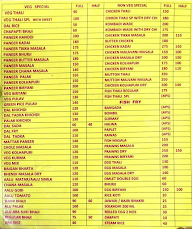 Pavitra Kitchen menu 1