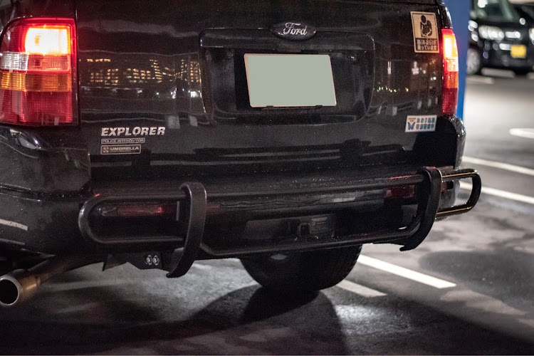 エクスプローラーのアメ車・フォード・US仕様・リアバンパー エクスプローラーのアメ車・フォード・US仕様・リアバンパー