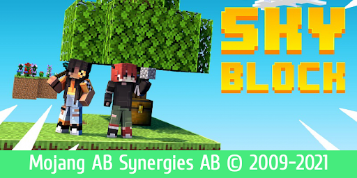 Screenshot Map Sky block for Minecraft