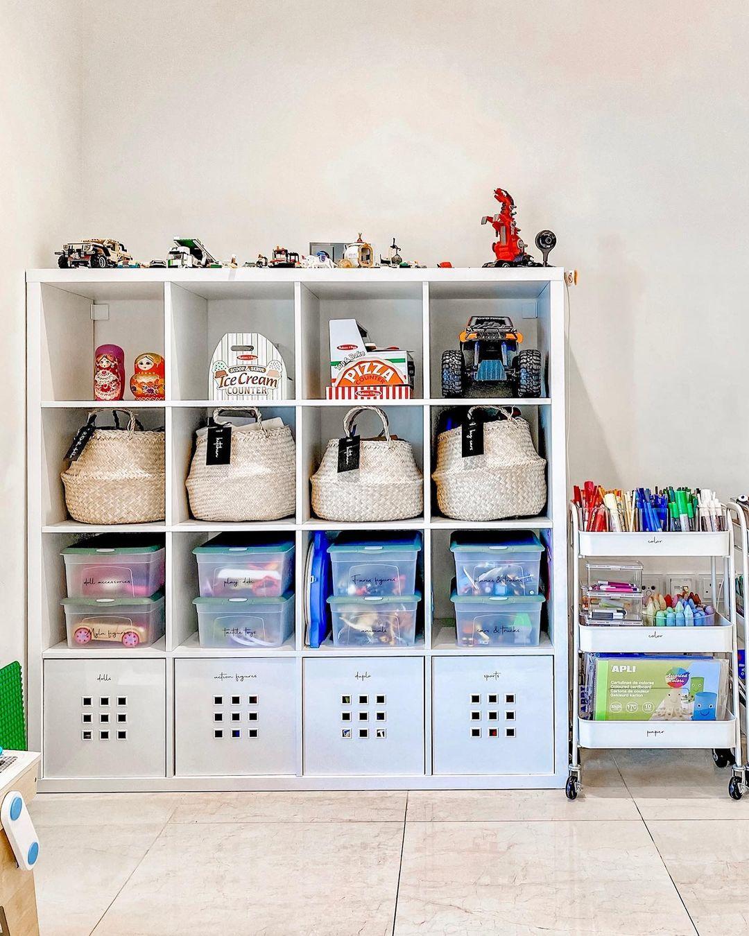 15 brillantes idées de rangement pour chambre d'enfant 