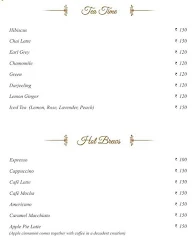 Townsend Kitchen | Bar menu 1