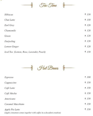 Townsend Kitchen | Bar menu 