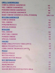 Deepak Juice And Shakes menu 1