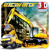 Sand Excavator Simulator Crane icon