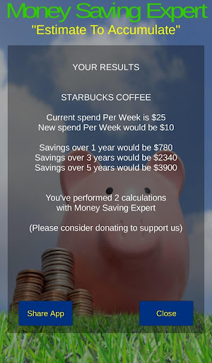 Money Saving Expert Quick Calculator