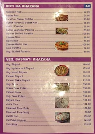 Sai Darshan menu 3