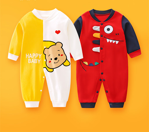 Title 24, Newborn Baby Summer Romper, 2-Piece Set, Long-S...