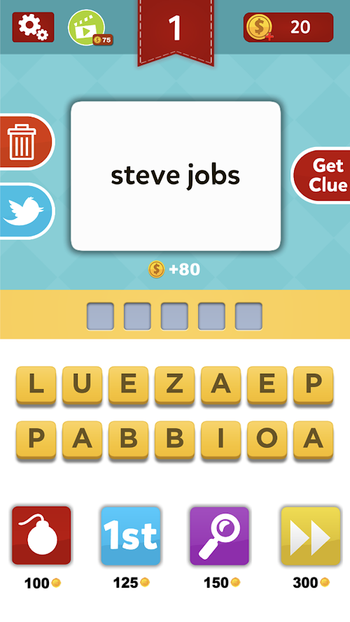 Android application 4 Words Clues-Word Association screenshort