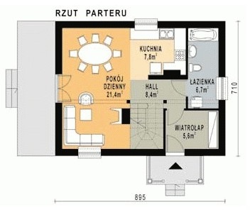 WB-0035 - Rzut parteru