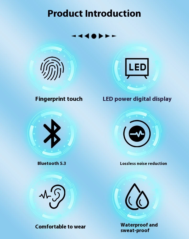 Title 9, A28 Vertaling Hoofdtelefoon met Bluetooth, lang...