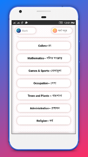 Bangla Word Book with English spoking শব্দার্থ