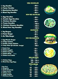 Crazy Bites menu 1