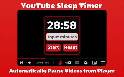 YouTube Sleep Timer