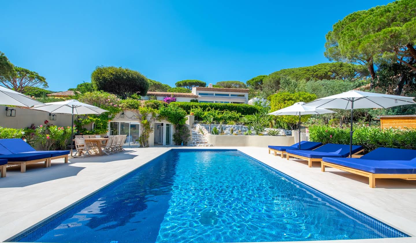 Seaside villa with pool Ramatuelle