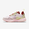 jordan delta 2 legal pink / lime ice / light lemon twist / red stone