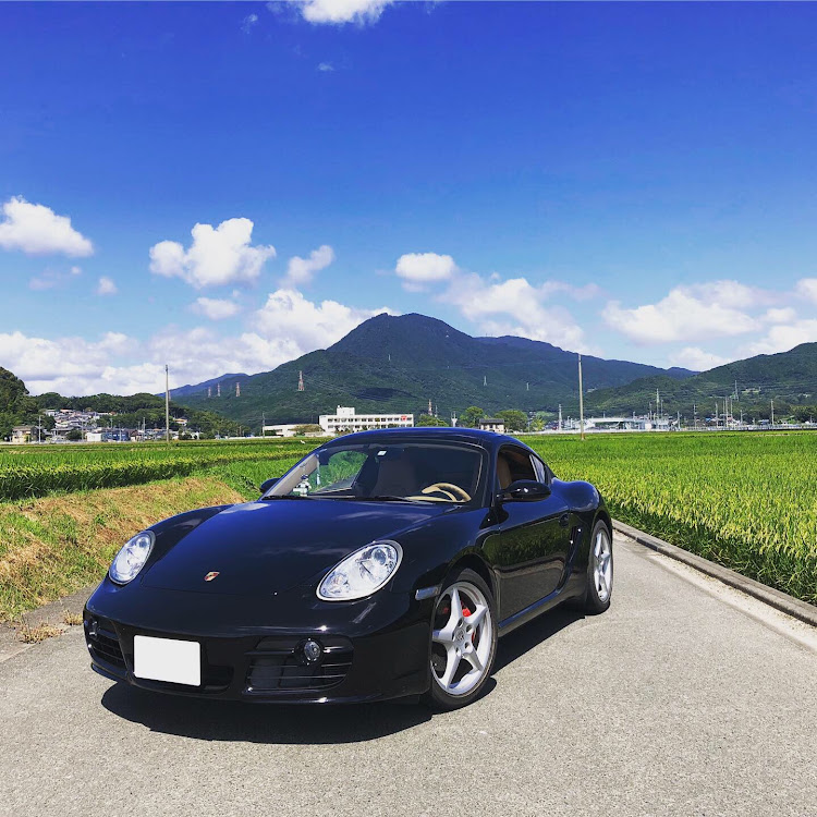 987ケイマンSの宝満山・ポルシェ・秋空・秋空のもとで・田舎道に関するカスタム事例の投稿画像2枚目