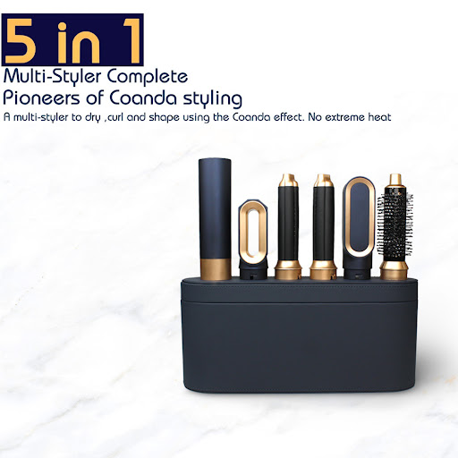 Title 4, New Hair Dryer Multi Hair Styler 5 In1 Curling ...