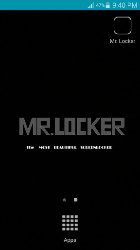 Mr Locker Screen Lock