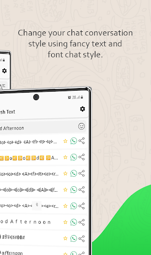 Screenshot Chat Styles: Cool stylish Font