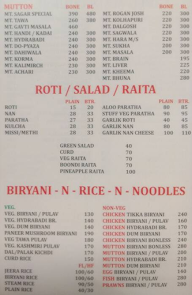 Sagar Restaurant & Bar menu 5