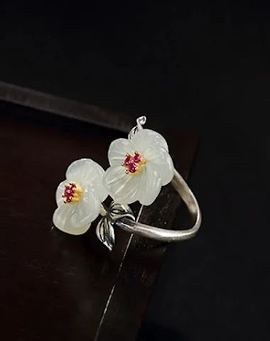 Fashion Antique Flower Women's Ring - 2
