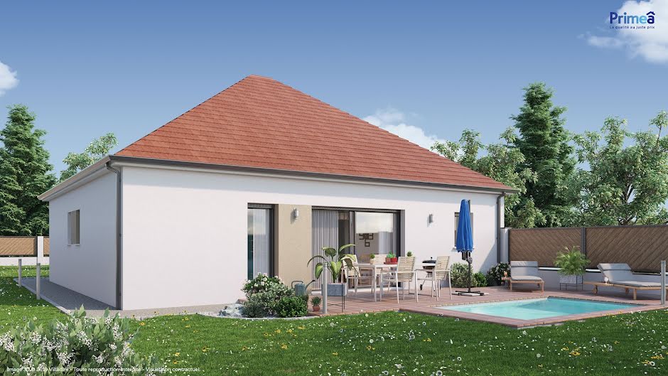 Vente maison neuve 4 pièces 90 m² à Corcelles-les-Monts (21160), 283 202 €