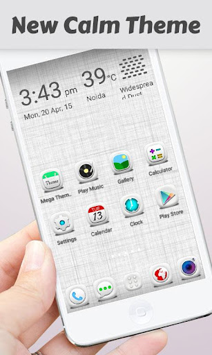 Calm Mega Launcher Theme