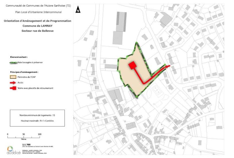  Vente Terrain à bâtir - à Lamnay (72320) 