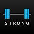 Strong: Exercise Gym Log, 5x51.17 (Unlocked)