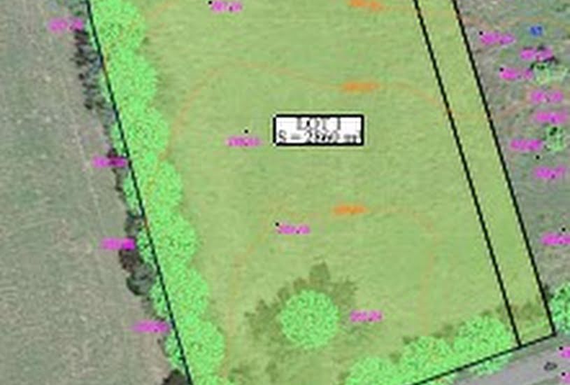  Vente Terrain à bâtir - 2 860m² à Saint-Junien (87200) 