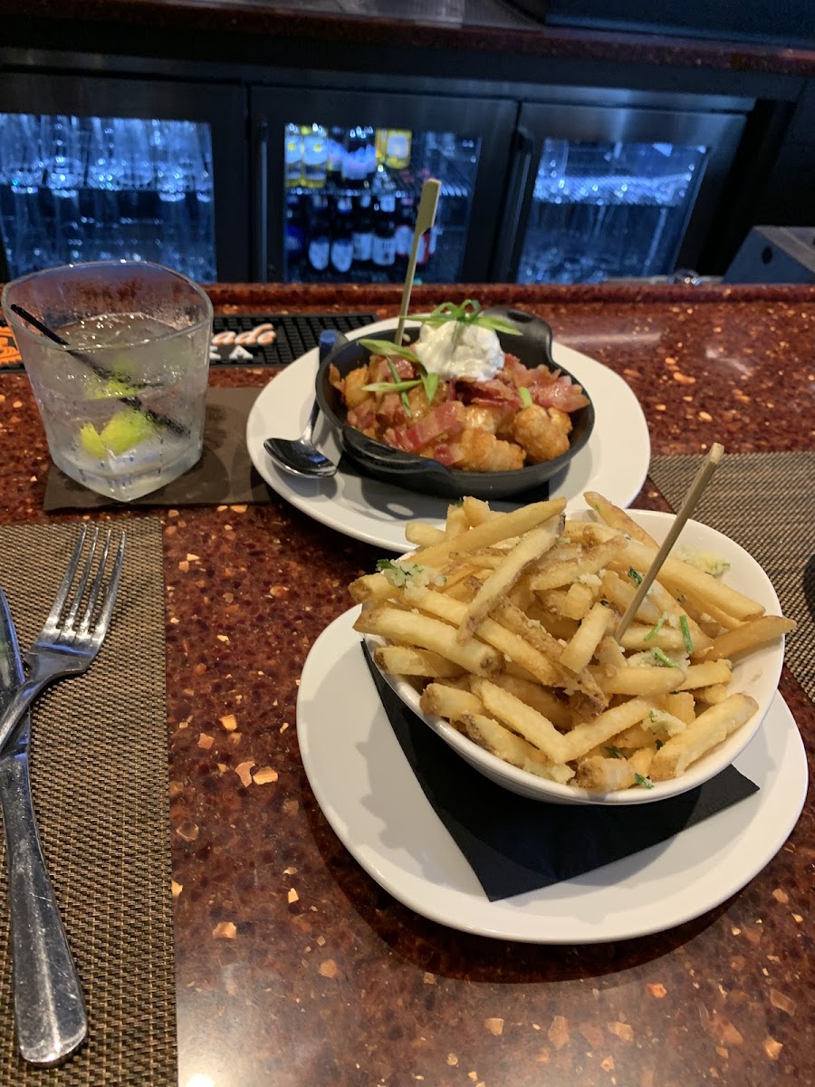 Gluten-Free Fries at 110 Grill