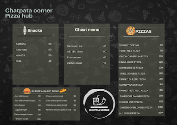 Chatpata Corner menu 