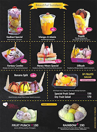 Cream Chills menu 2