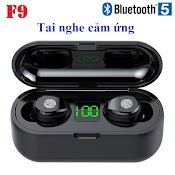 Tai Nghe Cảm Ứng Bluetooth Tws F9 Tăng Giảm Âm Lượng Trực Tiếp Trên Tai Nghe - Hàng Nhập Khẩu Cao Cấp Pro