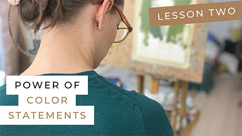 color in painting mini course lesson two