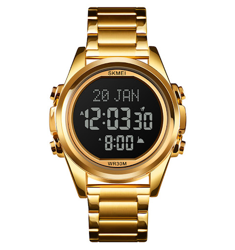 Title 6, Mens Electronic Watch Fashion Arab Steel Timep...