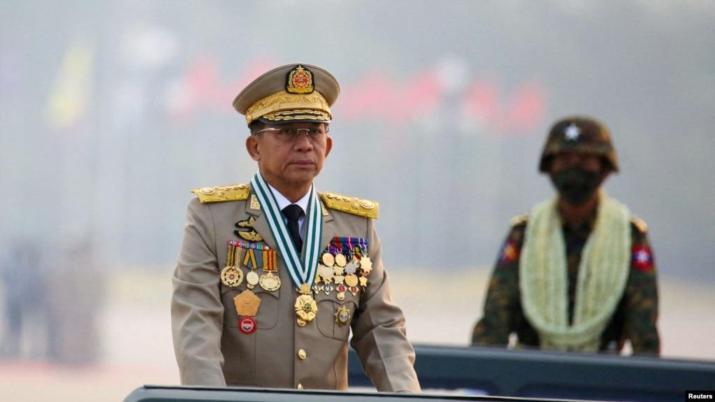 Nhà lãnh đạo quân đội Myanmar, Min Aung Hlaing.