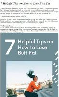 Lose Butt Fat Exercises Guide Screenshot