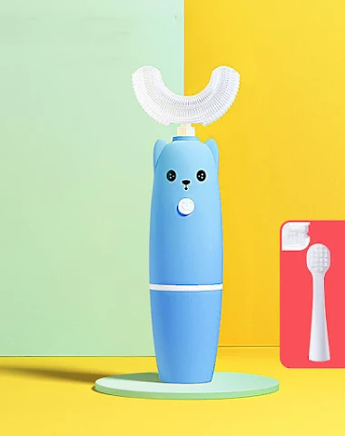 Brosse à dents électrique en U pour - 1