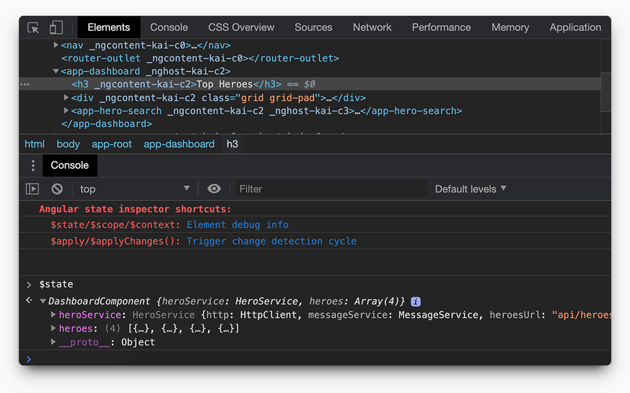 Angular state inspector Preview image 3