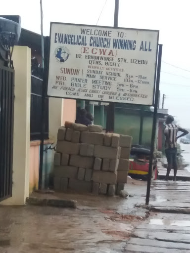 Evangelical Church Winning All, 82 Erhunmwunse St, Agbor, Benin City, Nigeria, Church, state Edo