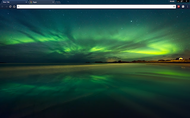 Amazing Northern Lights chrome extension