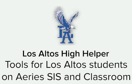 Los Altos High Helper small promo image