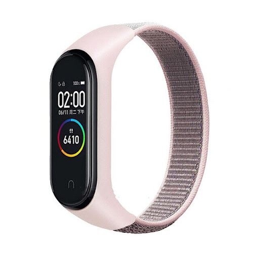 Title 3, Nylon loop strap for Xiaomi Mi Band 5. Universa...